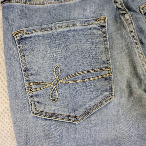 Denizen Levi's  Womens Ankle Skinny High Rise Med Wash Blue Jeans Size 2 - Picture 11 of 12